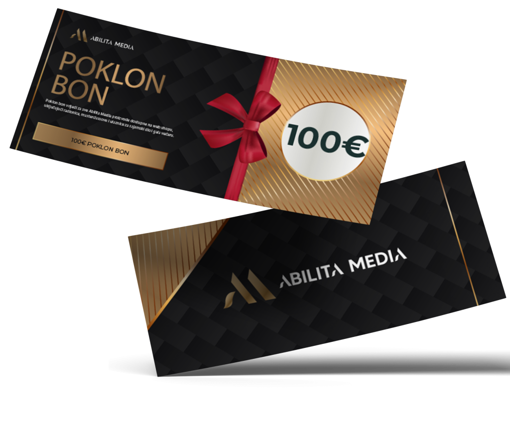 Abilita Media Poklon Bon 100 eura